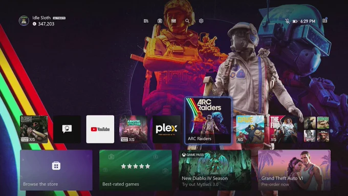 Xbox Insiders: La personalización de la interfaz llega con nuevas alertas