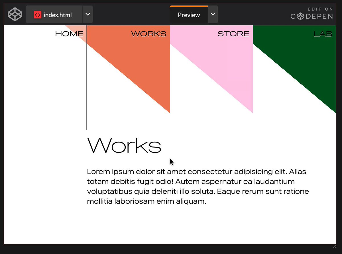 I got kinda into how you can make and control a triangle with conic-gradient(). https://master.dev/blog/when-you-need-to-make-a-triangle-think-conic-gradients/