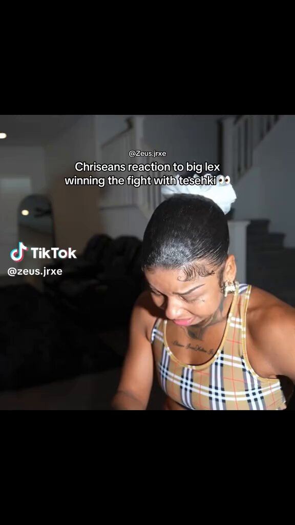 Chrisean started crying after tesehki lost against big lex!