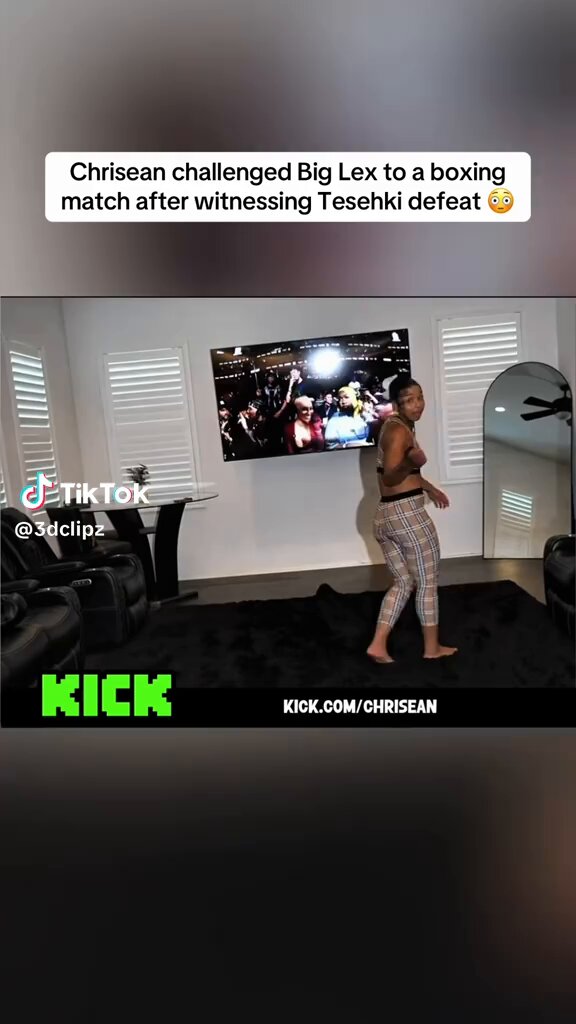 Chrisean calls out Big lex to a boxing fight after tesehki lost against her. 👀