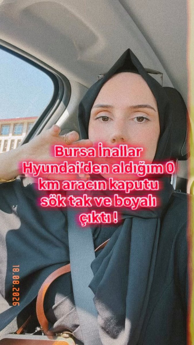 Bursa'da sıfır Hyundai Tucson'un kaputu sökülüp çift kat boyandı mı?