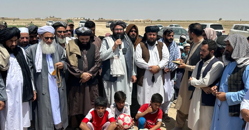 Nimroz; Construction of a sports gymnasium begins in Chakhansur district