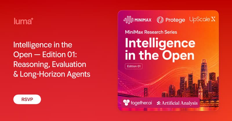 Original image: MiniMax - MiniMax Launches Intelligence in the Open Research Series