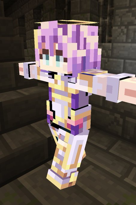 おこめくらふと Okomecraft ルカ フォルティス 4 Minecraft Mcbe マイクラスキン 白猫プロジェクト おこめくらふと 旧 Nitter