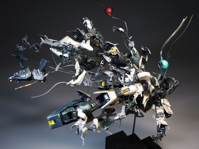 トロン Shinkimap Mg Nガンダム完成しました アクシズショック直後 奇跡を起こしたnガンダムの無惨でも美しい姿を目指しました ガンプラ オラザク リプに続きます Nitter