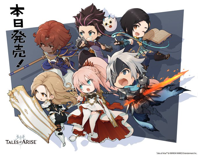 9 9発売 Tales Of Arise テイルズ オブ アライズ Official Tales Of Arise 祝 発売 本日 テイルズ オブ アライズ の発売 配信が開始となりました Toarise Arise News アライズ発売日 Nitter