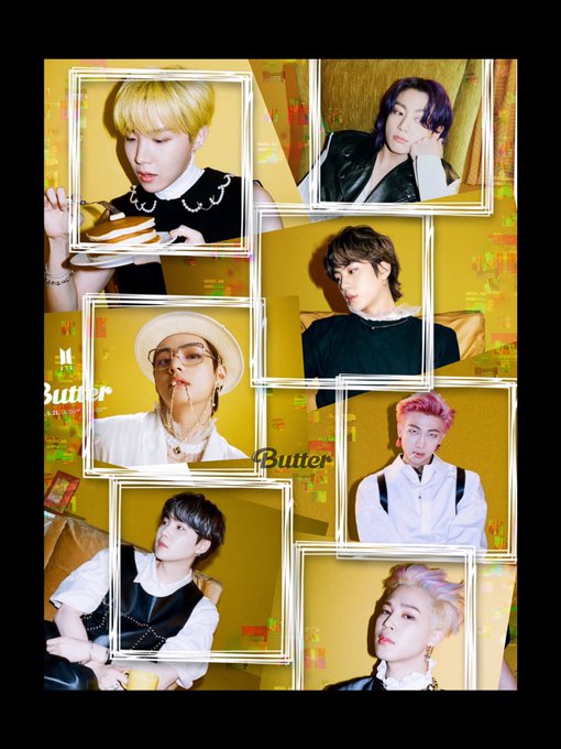 𝗁𝗂𝗋𝗈𝗆𝗂 Ichigocake 15 Ariちゃんのbutter少年団が素敵だったので ローソンでシールプリントして来ました スマホケースに挟もうかな Bts Butter Bts Ari加工 Nitter