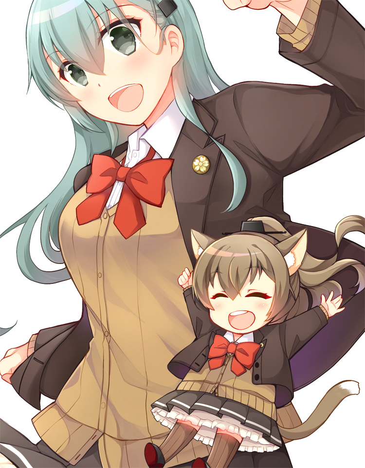 寺本薫 Teramoo 今日から29日まで 夏のメガ超同人祭 開催中です Web会場ははこちら 5月に出した くまにゃんといっしょ が開催期間中のみイベント頒布価格と同じ設定にしていますのでよろしくお願いします 表紙差分の猫耳熊野と鈴谷 Air