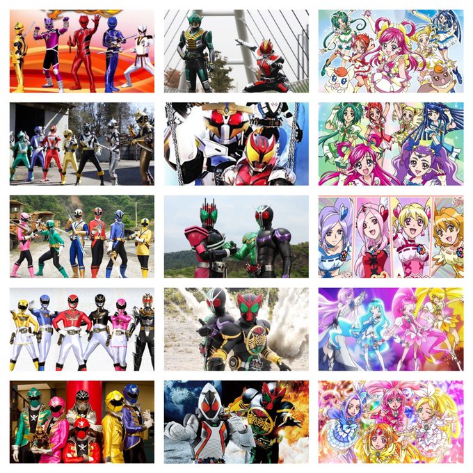 スシツネ No War Ymtwfg みんなの好きな年は 仮面ライダー スーパー戦隊 プリキュア メタルヒーロー ロボコン 夢のクレヨン王国 お邪魔女どれみ Nitiasa Nitter