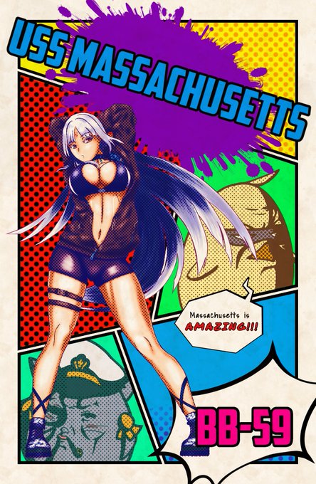 ひゃの Hyanoyouk 改めてマサチューセッツ進水日おめでとう アズールレーン Azurlane Nitter