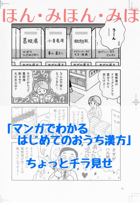 きむらひろき 漢方マンガもゾロリもちゃぐりんもよろしくね Hiroki1970 風邪と言えば葛根湯 ドラッグストアに沢山並んで 誰でも買える漢方薬 でもその薬 本当に選んで大丈夫 マンガでわかるはじめてのおうち漢方 著者 きむらひろき 監修 山﨑