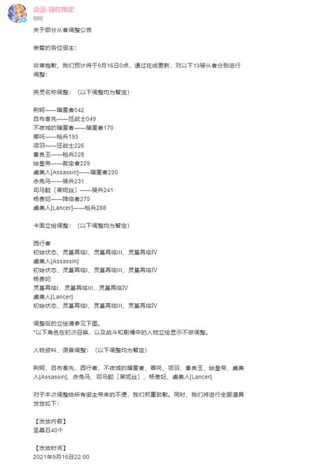 Fgoまとめ速報 Fategrandorder 中国版fgo さきほどアップデート修正がなされ 中国系サーヴァントほぼ全てが添削され消え てしまったそうです 真名がクラスと管理ナンバーに イラストもクラスカード表記になり ボイスやマトリクスデータも削除されました また後日 Fgoまとめ速報 Fategrandorder 中国版fgo さきほどアップデート修正がなされ 中国系サーヴァントほぼ全てが添削され消え てしまったそうです 真名がクラスと管理ナンバーに イラストもクラスカード表記になり ボイスやマトリクスデータも削除されました また後日