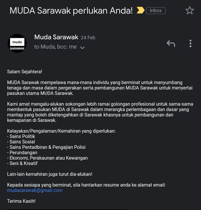 Jeffery Ngui Demipertiwiku Jefferyngui It S Been A Year Muda Remain Unregistered This Will Not Stop Gengmuda From Moving Further And Keep Growing Today We Have Jken Members And Supporters From All Over