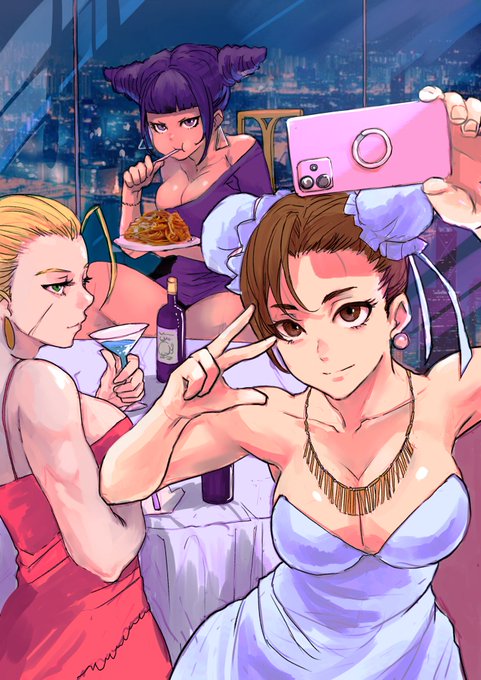 6maker Eth Nft Illustrator Commission Ok 6maker Dinner If You Love Myart Please Touch Follow Me Sfv Sfvce 筋肉娘 腹筋 Juri ジュリ 春麗 キャミィ Chunli Cammywhite 格ゲーキャラ描こうぜ イラスト Capcom ストリート