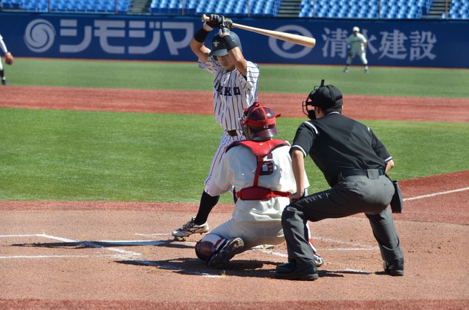 Tak Tokyo Tosa 東京六大学野球秋季リーグ戦第１週 立教大学対早稲田大学１回戦 立教大学硬式野球部 田中祥都君 仙台育英 リーグ戦初打席 立教 St Paul ｓ Rikkio 神宮球場 東京六大学野球 Big6 仙台育英 Nitter