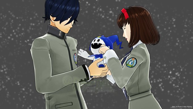 Davy Playing P4au Horizonzerodawn Ng Davinci030 Oh He S So Cute Maki Blender3d Bnpr Photoshop ペルソナ Persona ピアスの少年 主人公 藤堂尚也 Naoyatoudou 園村麻希 Makisonomura ジャックフロスト Jackfrost Nitter