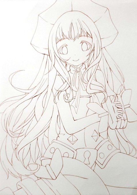 とんぼ美術部 Zytwlionhfdkq9k 線画完成 髪の毛と手の拘束具苦労した 実力ねーなって残念になったs E イラスト好きさんと繋がりたい イラスト アナログイラスト アナログ絵を流してアナログ民を増やそう シャーマンキング 聖 少 女アイアン