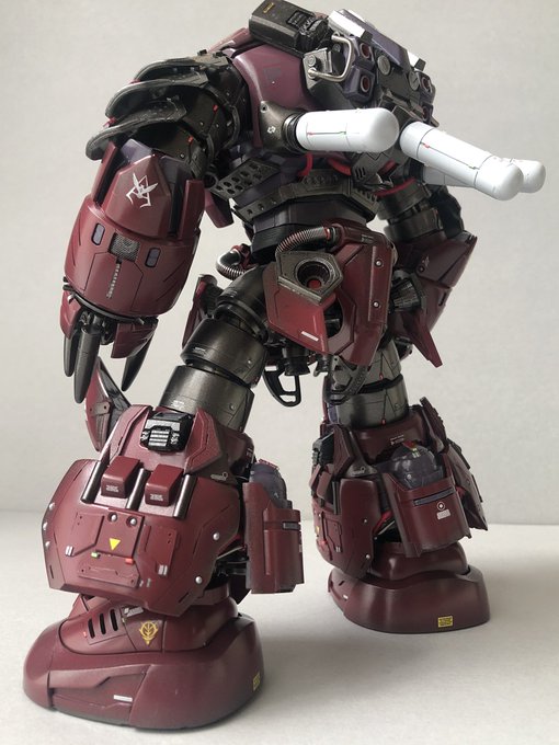 Black Black Msm 07sズゴック完成です とさしん Tosashin1028 先生のズゴックイラストを自分の解釈で立体化させて頂きました シャア専用らしく強さとonly One感を損なわず どれだけイラストに近く物が作れるか 今の技術力の限界は出せたと思います