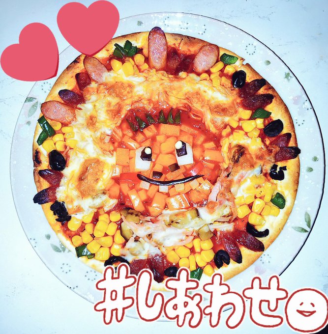 なりっち 0817 Rabbit 今日の夜ご飯 満足 ２ ピザ なりっちご飯 キャラご飯 おうちご飯 おうち時間 キャラ弁 キャラクター 子育て 料理好きな人とつながりたい Nitter