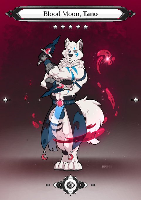 Jaѕrer Jasper Fur Here Comes A New Himbo Warrior This Time I Bring You Tano From The Visual Novel Far Beyond The World Created By Kael Tiger Commissioned By Their Partner Elath Husky