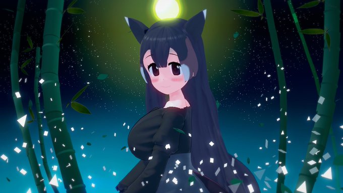 まこじゅん Suiroku 08 ヤマバクを配布します 9月に作った最後のフレンズです 月夜の星を見るのが好きなフレンズです 性格はお嬢様性格で 服装はだいたい巫女服とけもフレ3私服を含めた清純な姿に作りました ダウンロードは以下のツイートにあります けもの