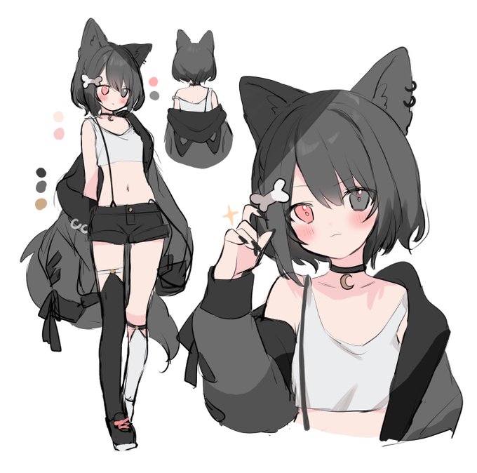 戌叉てを Inumata Tewo 人間界の動物たち やっほ 魔界から来た狼人間の戌叉 いぬまた てをだよ クールで賢くておそろし い狼なので可愛いはぶっぶーだよっ ぼくのくーるな配信 見たくない Zoooオーディション ミクチャ Vtuber