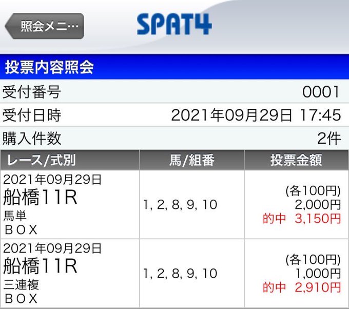 あきほ 競馬 Akiho Keiba 日本テレビ杯 船橋競馬 馬単ボックスと3連複的中できました クリソベリルは飛んでしまいましたが 的中できてよかったな Nitter