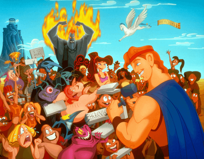 ディズニープラス公式 Disneyplusjp ヘラクレス の見どころといえば 妖艶な雰囲気でヘラクレスを虜にする メグ 怒りっぽくジョークが好き ユニークなヴィラン ハデス など 魅力的なキャラクターたち みなさんの ヘラクレス 推しポイントは