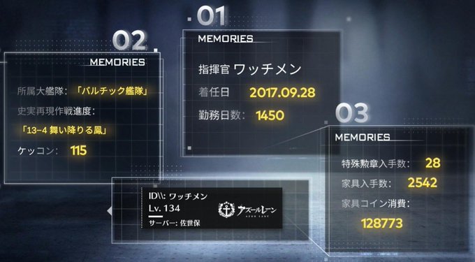 ワッチメン 30mm Watchmen 30mm 4周年振り返りも今日で最後なので備忘録的に アズールレーン アズレン4周年 メンテなのでアズレンプロフィールを無言で貼る Nitter