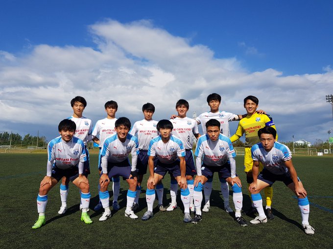 新潟経営大学サッカー部 Keiei Univ Fc Topチーム 試合速報 後半 19分 選手交代 In 松井拓海 Out 蒔田新 Nitter