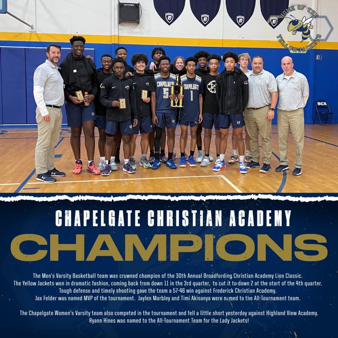 chapelgate christian academy athletics