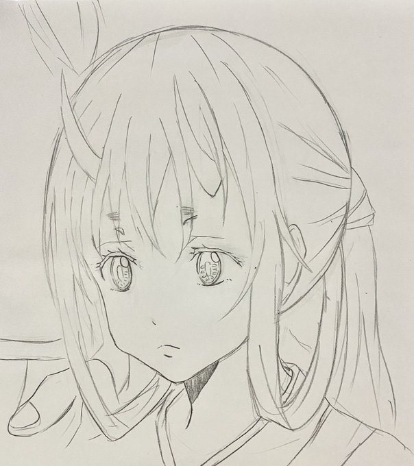 あきつき トーラム Akitsuki115 イラスト好きな人繋がりたい 絵師さんと繋がりたい イラスト練習中 イラスト初心者 模写 シュナさん W なかなか 目の位置が定まらない ん なんか顔がデカいなぁ Nitter