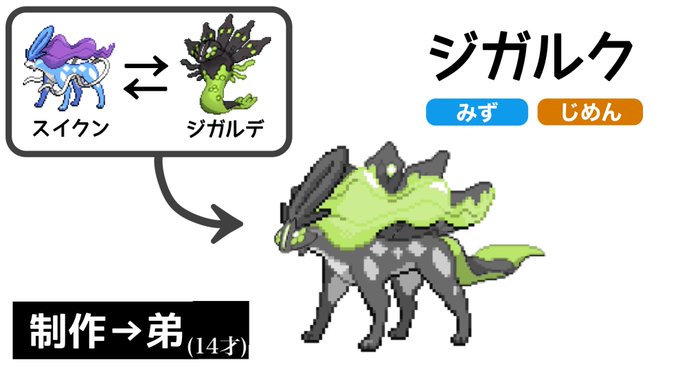 ばふぉめ Baphome 私の家族みんなポケモンが好きだから月イチでポケモン同士を合体して遊ぶんだけど 今月は良作が揃ったから見てほしい Nitter