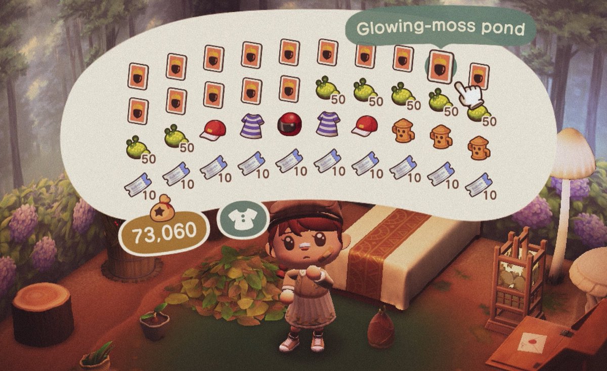 kirsten (@kirsacnh): " Glowing Moss Giveaway Lucky winner receives Glowing-moss  DIY set, mats, gyroids & 100 nmts! - Follow @kirsacnh & @NeverlandTI - RT -  Tag a friend (or me) Ends in 48hrs GL! #ACNHUpdate #ACNHgiveaway #ACNH ...
