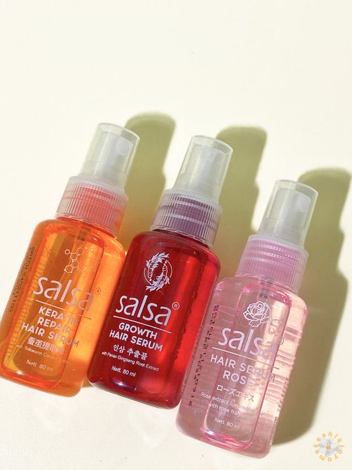 Jia Keshikiayame Rose Hair Serum Tentu Saja Wanginya Seperti Bunga Mawar Super Fresh Dan Wangi Bunga Yg Seger Yg Hair Growth Juga Wangi Floral Tapi Agak Citrus Gitu Wanginya Pokoknya Enak Semuanyaaaa
