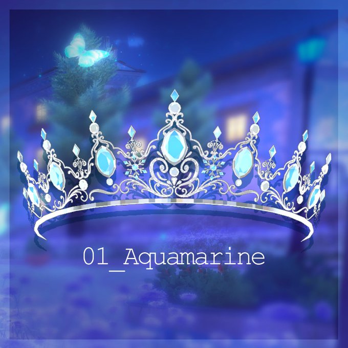 Mochi おもちやさん 3d Mo Seisaku 3dアクセサリーモデル 雪の結 ティアラ 4colorsセット Winter Tiara をboothで公開しました 4種類の宝石マテリアル入りで キラキラ反射して輝く繊細で豪華なティアラです よろしくお願いします ᐢ ᐢ