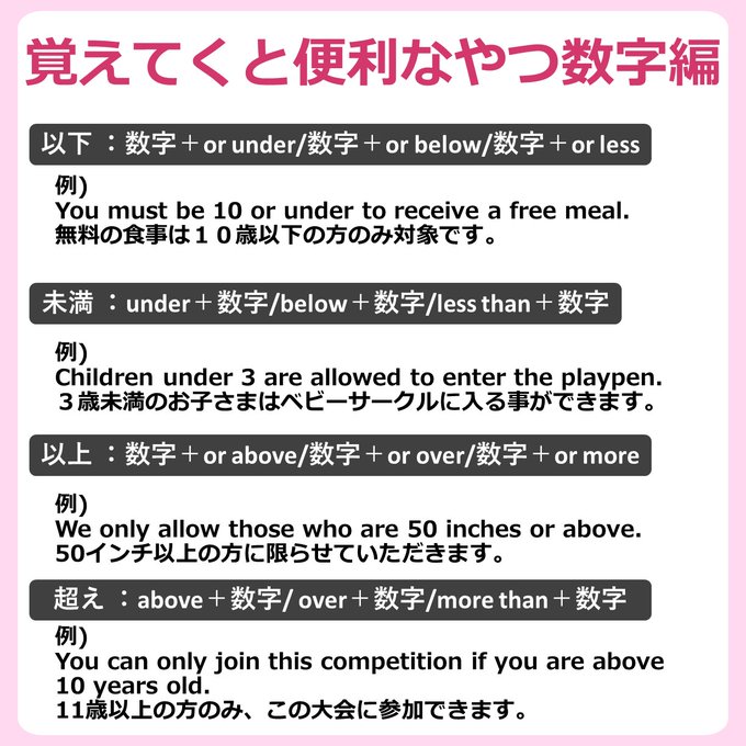 わんわん 英語がんばる Wanwan English 覚えておくと便利なやつ数字編 Nitter