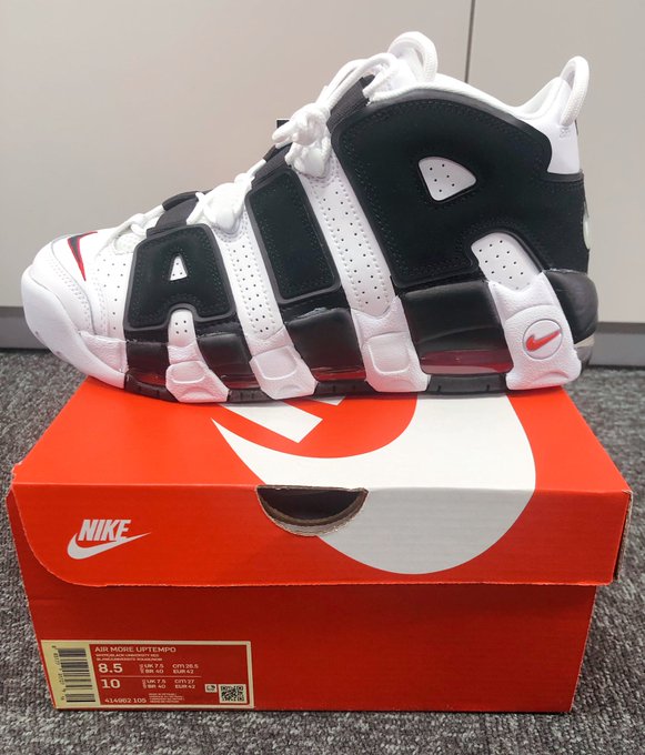 マジックアイズ 公式 Tmbc Me 社長の私物あげます ｖ Nike Air More Uptempo White Black University Red 新品未使用品 サイズ26 5cmを1名様に 応募方法は 1 フォロー 2 マジックアイズしか勝たん とリプ