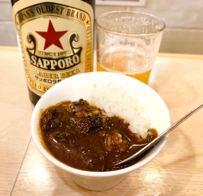 せんべろnet 1000bero Net 上野の天ぷら立ち飲み かっちゃん 最大4杯 6種の天ぷら 盛りor本日の1品のせんべろセット 1100円 があり超気軽に楽しめる 今回は赤星中瓶 天ぷら盛り ひとくちカレーライスの組み合わせで美味しくお腹いっぱい大満足 Nitter