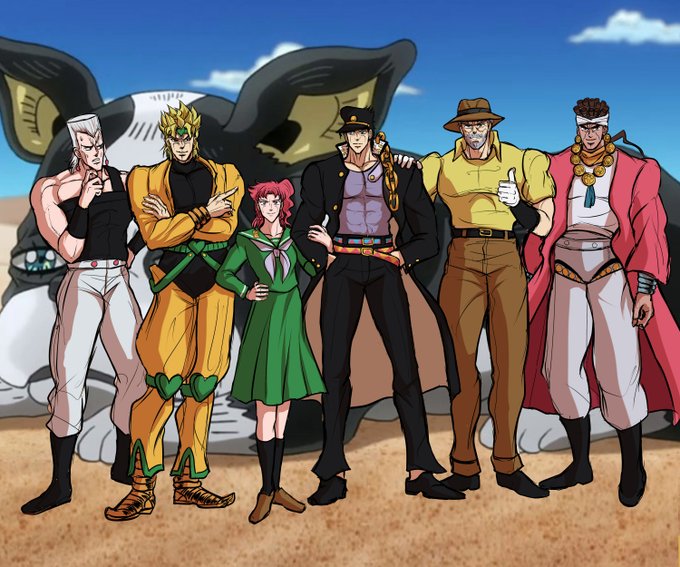 向日葵 Sunflower Nsfw Omg I Just Noticed That Kakyoin Is Wearing Jotaro S Badge 333 Nitter