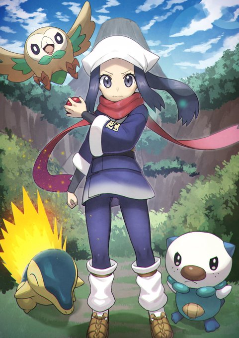 とくまろ Tokumaro Pokemon Legends アルセウス発売記念に御三家ともに描いてみました Pokemonlegends ポケモンアルセウス Nitter