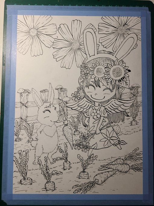 Koukishin Koukishin 花の妖精シリーズを初めてケント紙にgペンで描いてみた 乾いてないとこ手着いちまった W オリジナルイラスト アナログイラスト 花の妖精 花の妖精シリーズ コスモス にんじん うさぎ きのこ Drawing ひまわり Koukishin Koukishin 花の妖精シリーズを初めてケント紙にgペンで描いてみた 乾いてないとこ手着いちまった W オリジナルイラスト アナログイラスト 花の妖精 花の妖精シリーズ コスモス にんじん うさぎ きのこ Drawing ひまわり