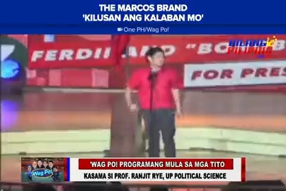 One News Ph Onenewsph Political Science Prof Ranjit Rye Of Octa Research On One Ph S Wagpo Explains The Effect Of The Marcos Brand Ang How It Supplements Sara Duterte S Support In Visayas