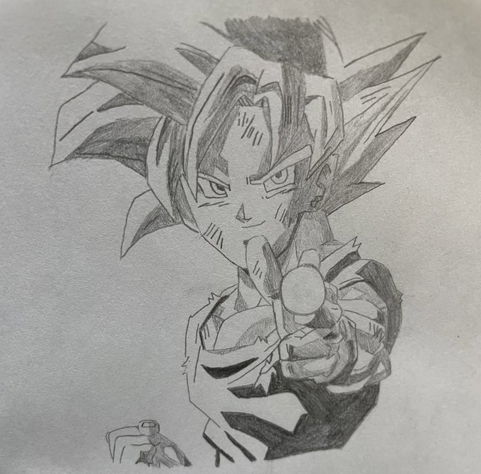 影月桜 Kagetukisakura ドラゴンボール超 ドラゴンボール 孫悟空 スーパーサイヤ人ゴッド 絵描きさんと繋がりたい 模写イラスト 久しぶりに悟空が描きたくてゴッド悟空を模写してみました Nitter