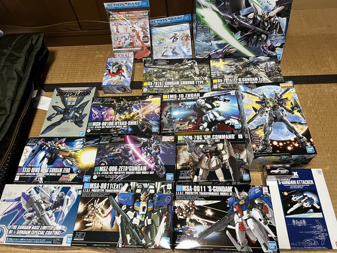 𝕨𝕒𝕥𝕒𝕣𝕦 𝕜𝟞 Wataru K6 今日の戦利品 買いすぎたw 機会を逃していた Exsガンダム や Sガンダム がようやく手に入った ガンダムベース ガンプラ ヤマダ電機 ジョーシン エディオン Nitter