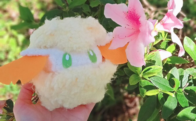 シェイミ ポケ垢 Kusapoke407 毛糸で色違いモンメンのあみぐるみを作ってみました ポケモン モンメン エルフーン 色違い あみぐるみ Nitter