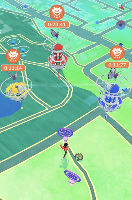マテライト Materight1 三色時間差蝶の舞 ポケモンgo バタフリー レイド Nitter