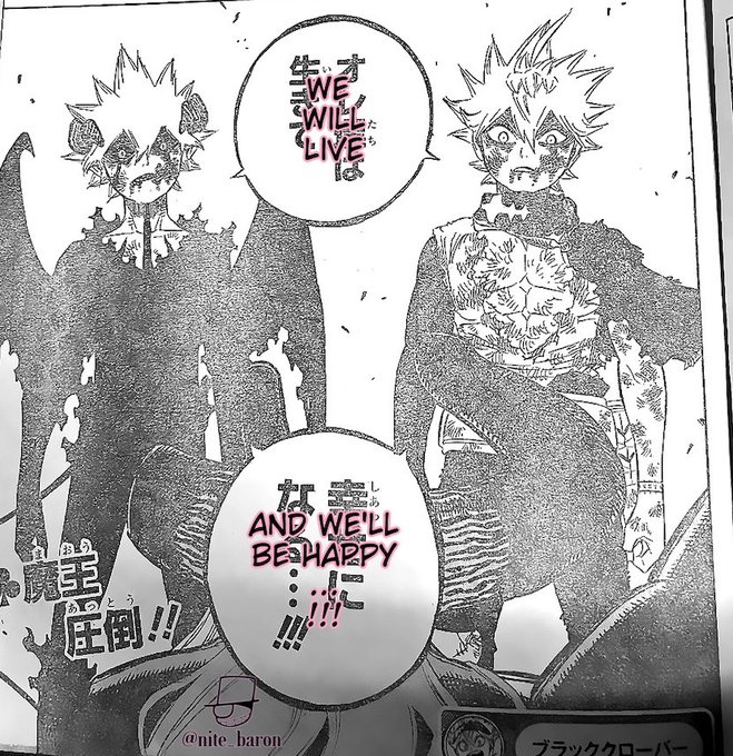 Bee Lee 15 Bee Lee15 spoilers I Love Asta Man But Please Don T Tell Me This Is It For Lucifero Man Tabata Gotta Be Trolling Us Nitter