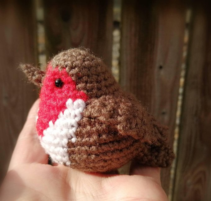 Mountainvalleyuk Mountvcreations Addition To My Etsy Shop Robin Crochet Bird Love Luck Rememberance Amigurumi Etsy Me 3txsztd Robin Christmasgift Gardenbird Secretsanta Stockingfiller Luckybird Lovetoken Kawaii