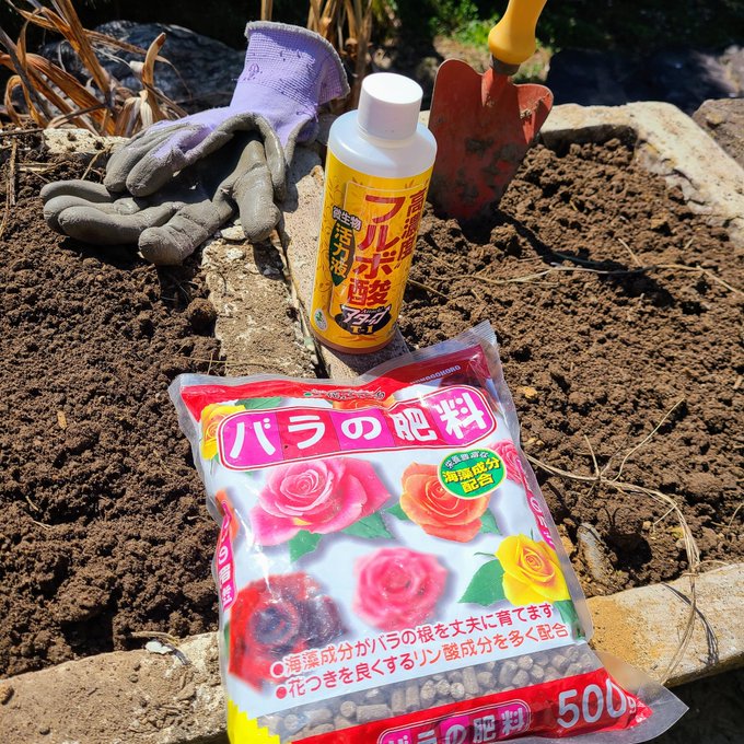 信州発 家庭菜園 Q S Natural Garden Saecue 花ごころ さんより頂いた フルボ酸 と バラの肥料 重宝してます ここで花を育てます 仏壇やお墓参り用の切り花色々育てる予定 花ごころ通信 ガーデニング 花 春 Nitter